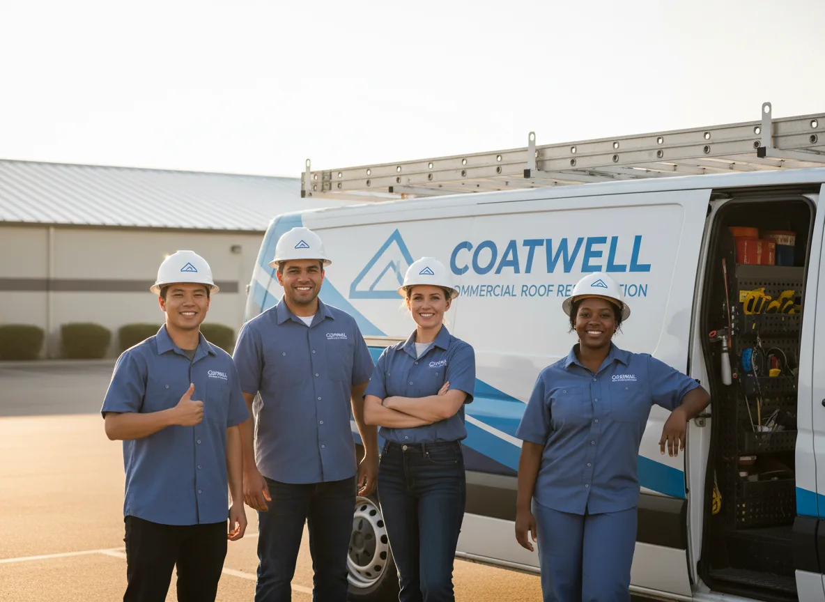 Commercial roof coating company in Angwin, CA